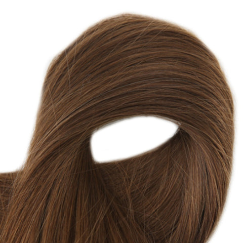 Brown Micro Loop Ring Hair Extensions - GODINHAIR INDUSTRIE